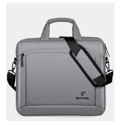 Fashion Briefcase Business Laptop Bag ( Gray )
